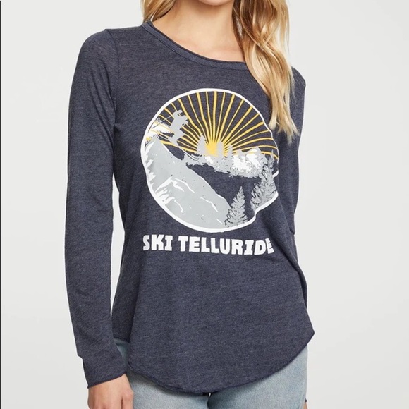 Chaser Triblend Jersey Long Sleeve Tee S - Picture 1 of 6